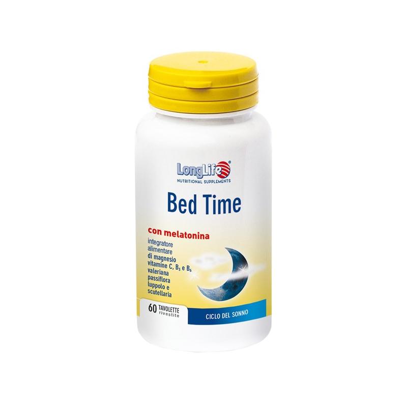 Longlife Bed Time Integratore per l'Insonnia 60 Tavolette