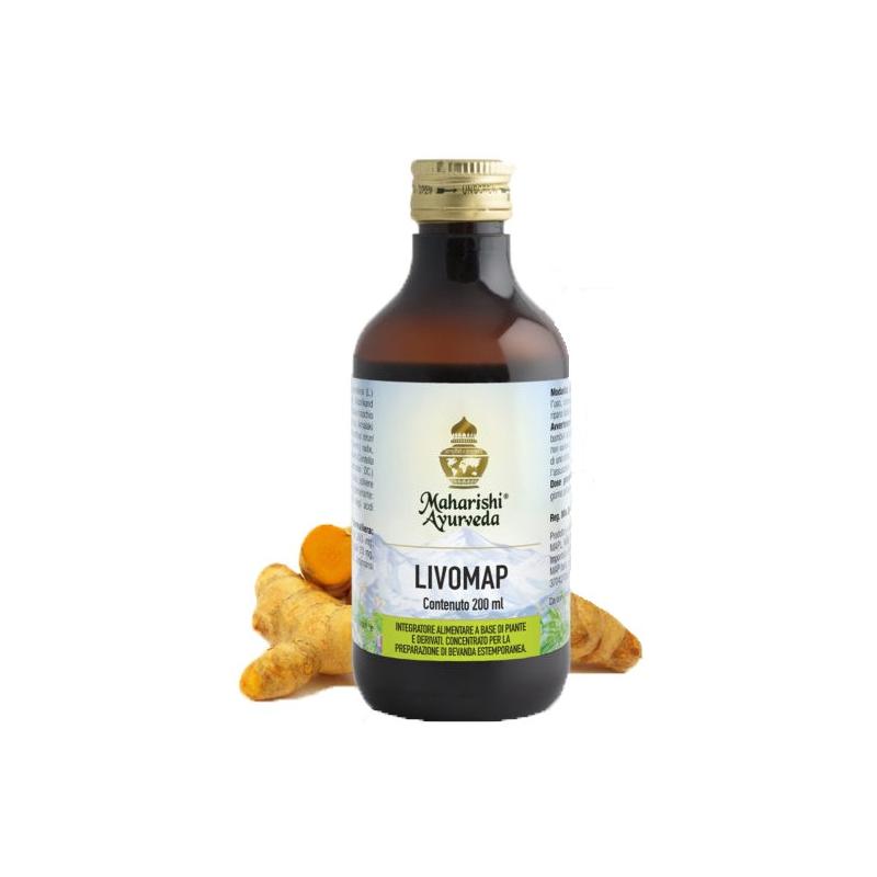 Livomap Integratore Alimentare Ayurvedico per il Fegato 200 ml