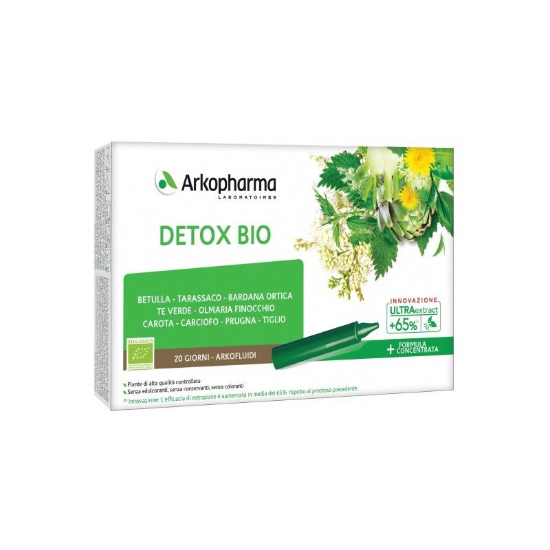 Arkopharma Detox Bio 20 Flaconcini Integratore Depurativo