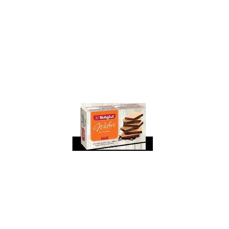 BiAglut Wafers al Cacao 175 g Snack Senza Glutine