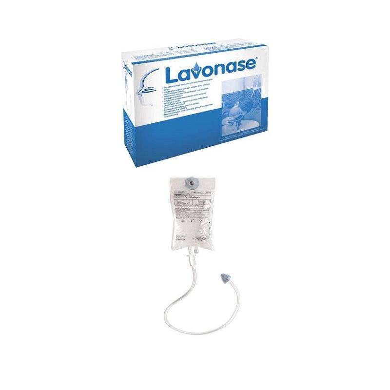 Purling Irrigazione Nasale Lavonase 500ml 5 Pezzi