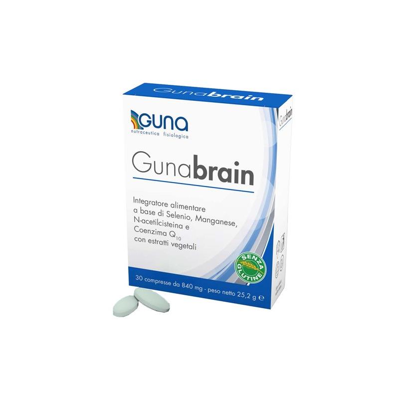 Guna Brain 30 Compresse Integratore Forma Mentale