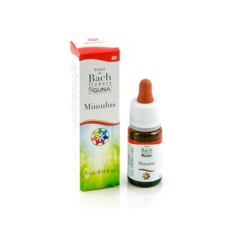 Guna Mimulus 10 ml Fiori di Bach Paura e Timidezza