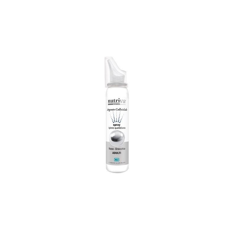 Nutriva Argento Colloidale Adulti Spray Naso-Orecchio 100 ml