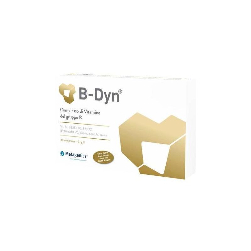 Metagenics B-dyn Integratore con Vitamine del gruppo B 30 Compresse