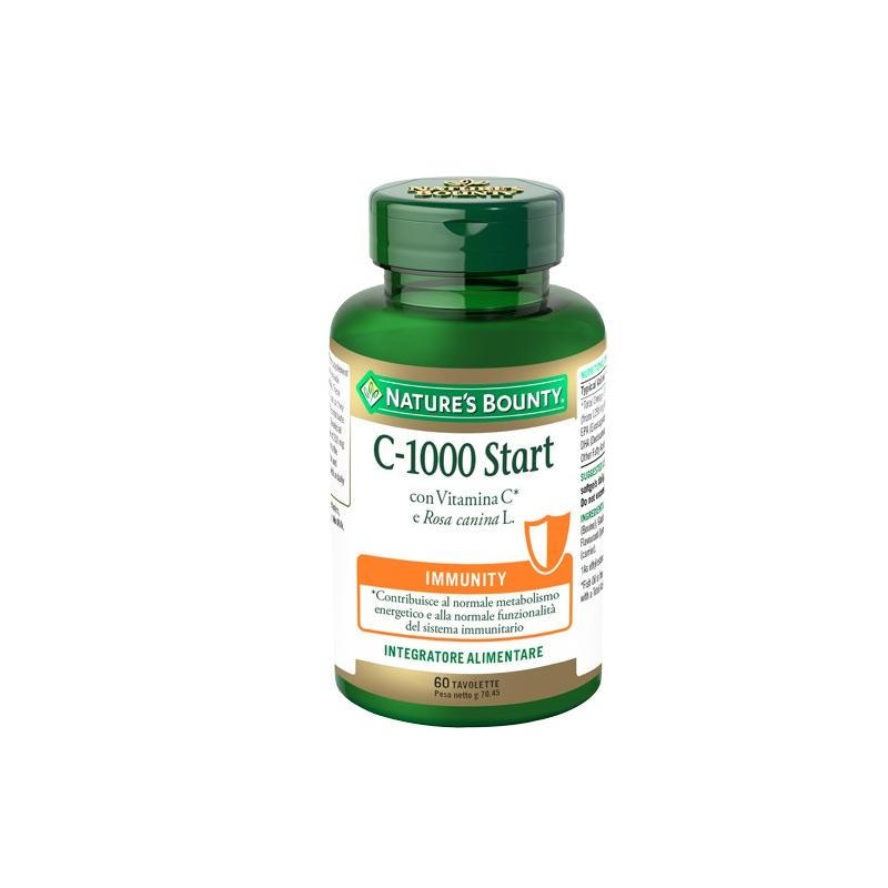 Nature's Bounty C-1000 Start Integratore Per Difese Immunitarie 60 Tavolette