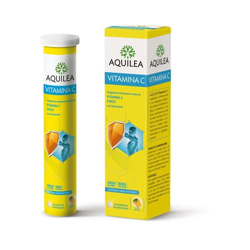 Aquilea Vitamina C 14 Compresse Integratore Sistema Immunitario