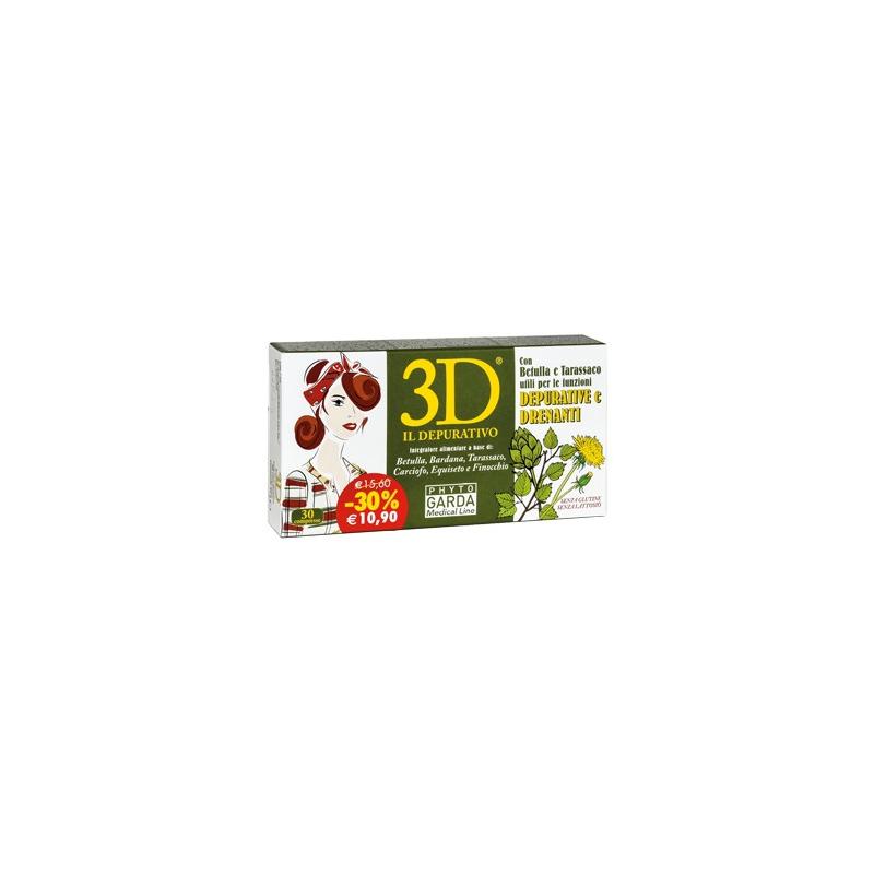 3d Drena Depura 30 Compresse