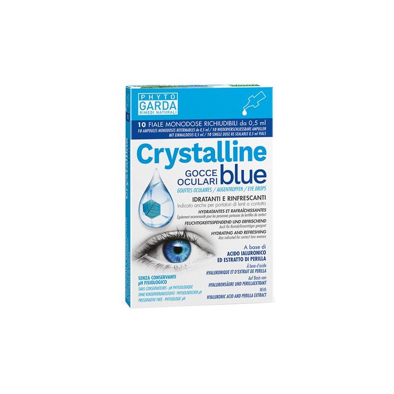 Cristallino Blu Gocce Oculari 10 Fiale 0,5 Ml