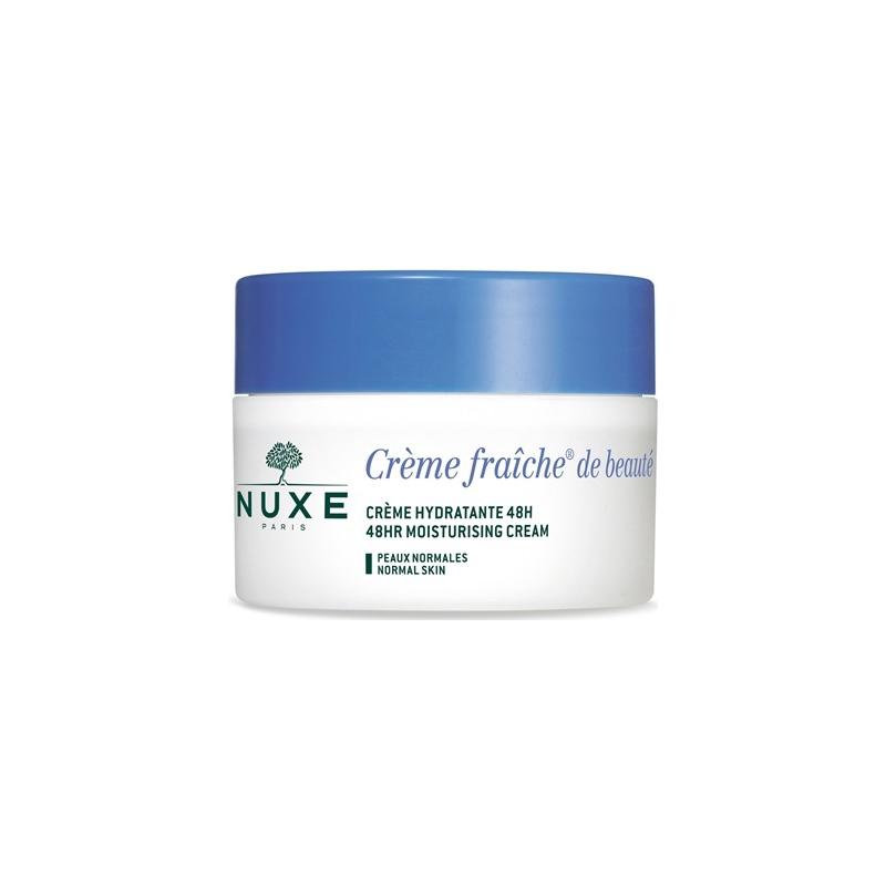 NUXE CREME FRAICHE DE BEAUTE CREME FONDANTE HYDRATANTE 48 H 50 ML