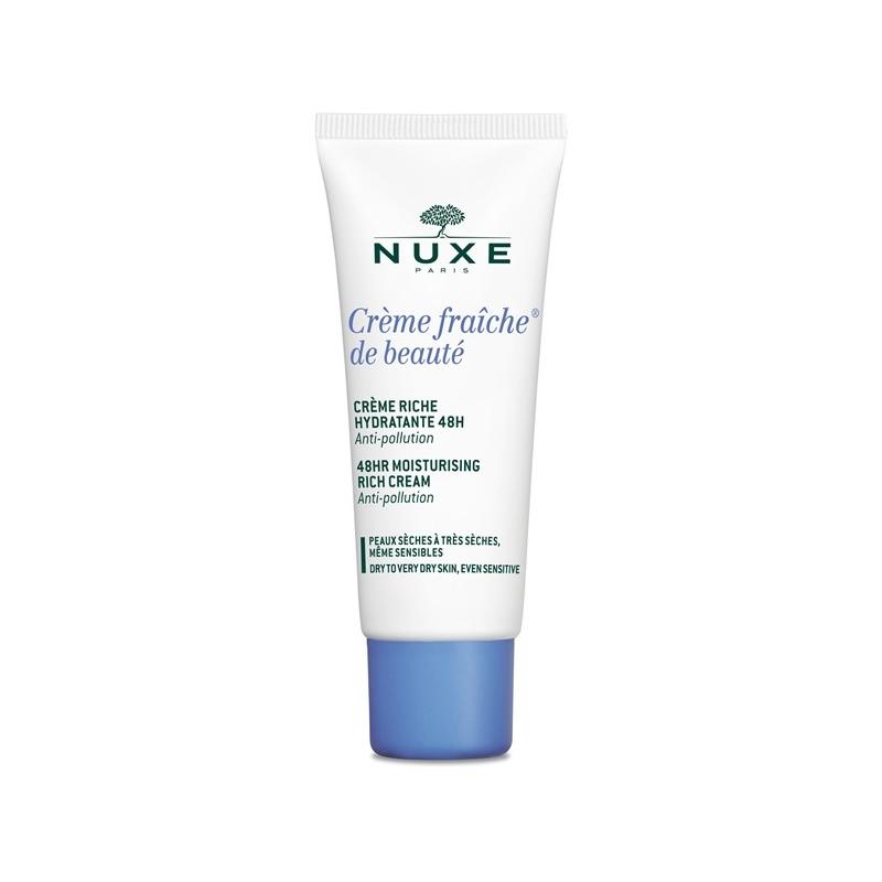 Nuxe Creme Fraiche De Beaute Riche Creme Nourissante Hydratante 48 H 30 Ml