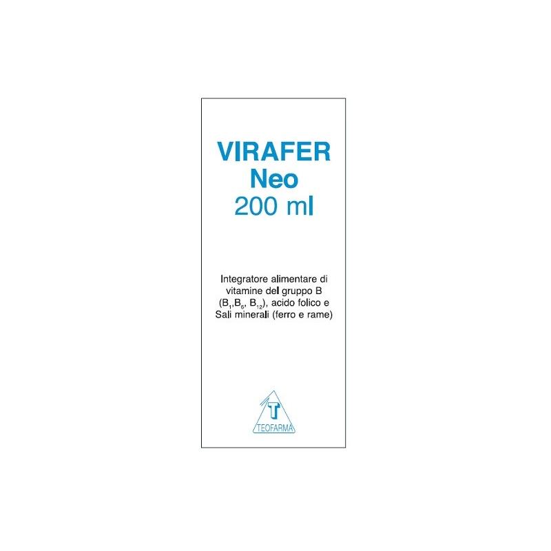 Teofarma Virafer Neo 200 ml Integratore Benessere Fisico e Mentale