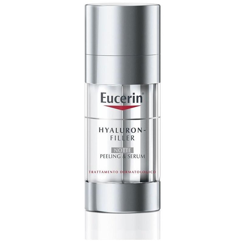 Eucerin Hyaluron Filler Peeling Serum 30 Ml Trattamento Notte Anti-età