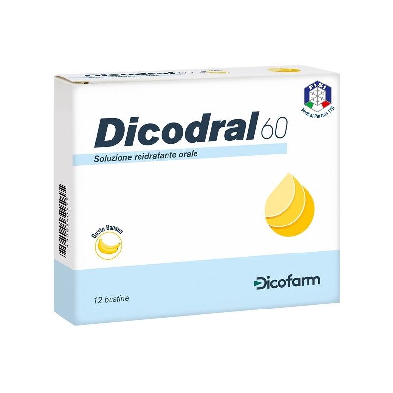 Dicofarm Dicodral 60 12 Bustine Integratore Reidratante