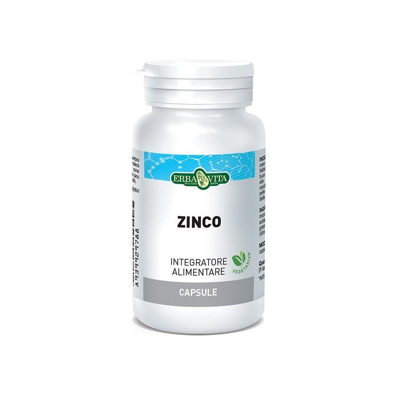 Erba Vita Group Zinco Integratore Alimentare 60 Capsule