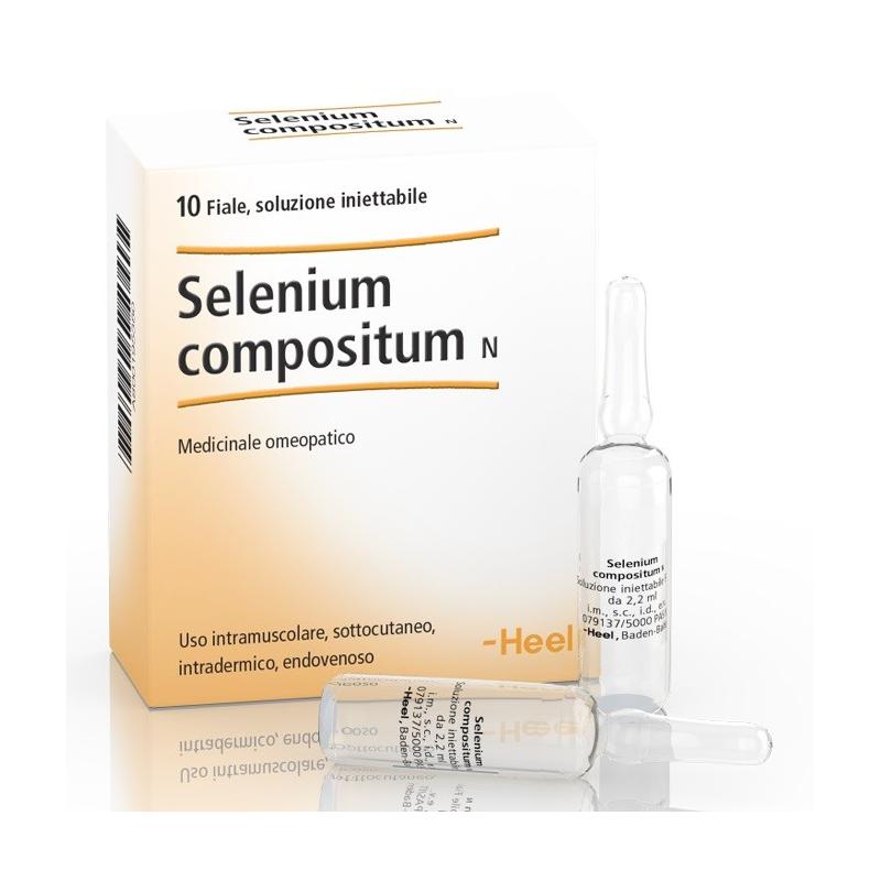 Guna Heel Selenium Compositum 10 Fiale Medicinale Omeopatico