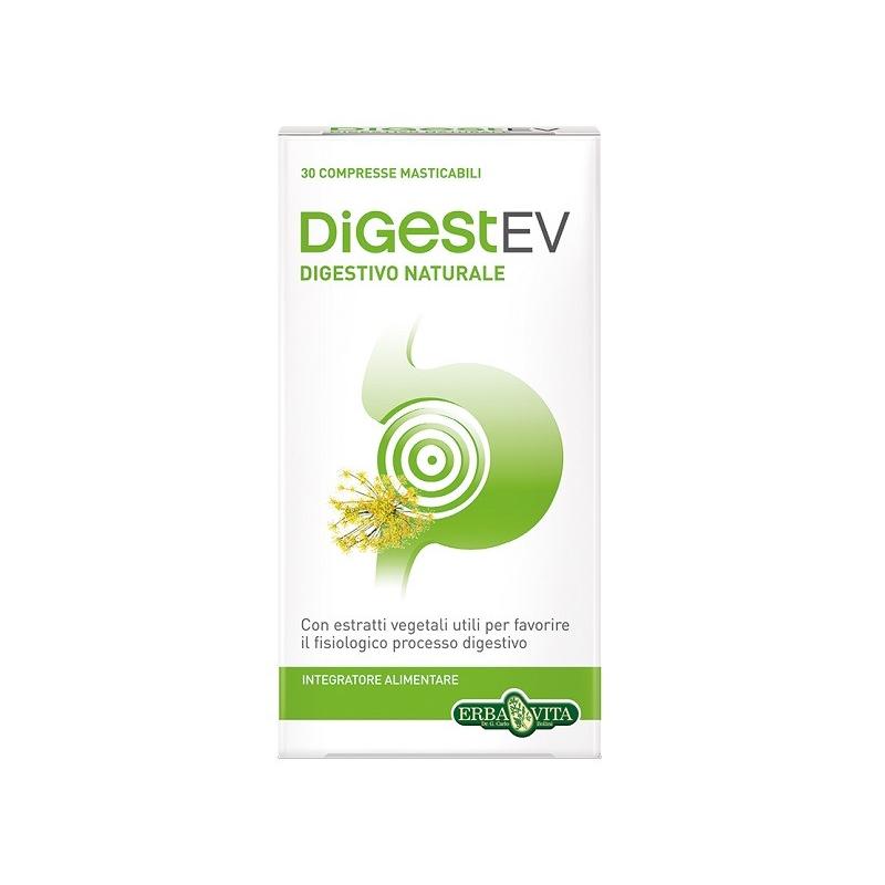 Erba Vita Group Digest- Ev integratore per l'intestino 30 tavolette