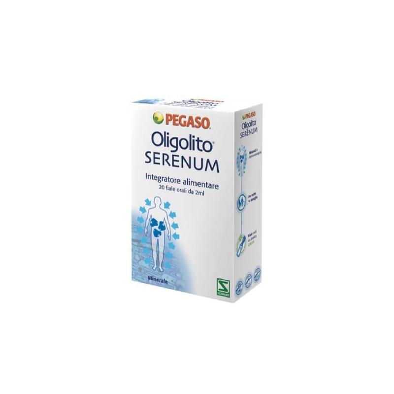 Pegaso Oligolito Serenum 20 Fiale x 2 ml Integratore per benessere organismo