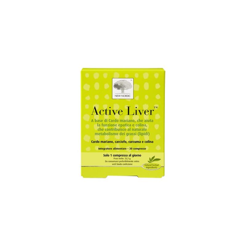 New Nordic Active Liver integratore alimentare 30 compresse