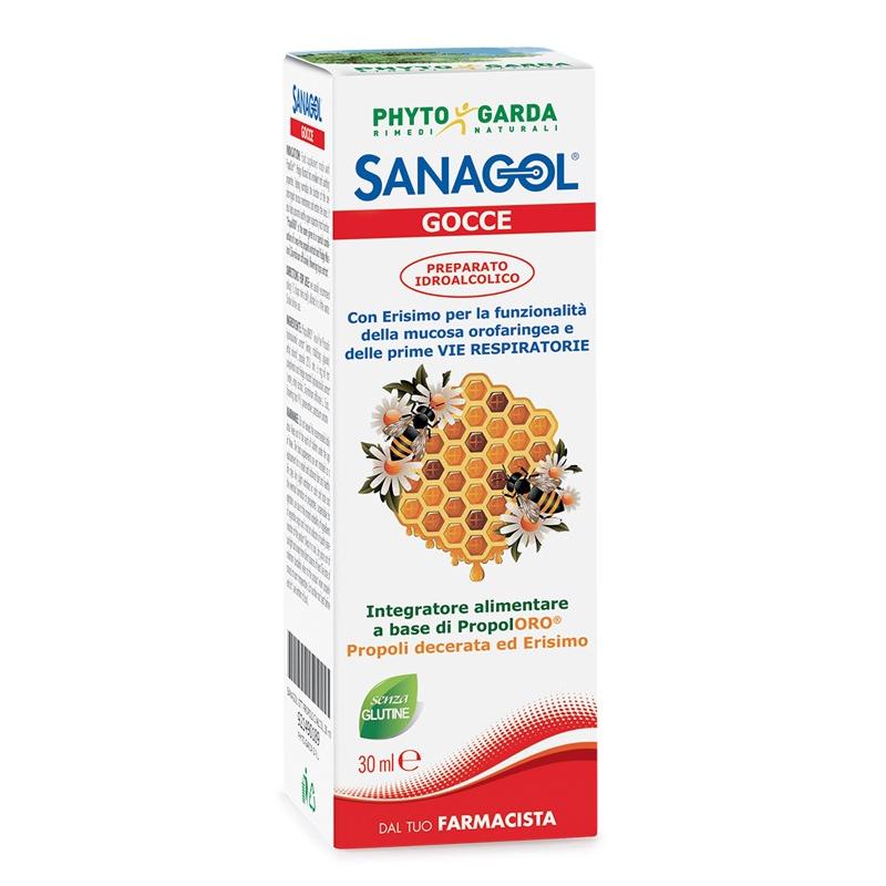 Phyto Garda Sanagol Gocce 30 ml Integratore gocce per apparato respiratorio