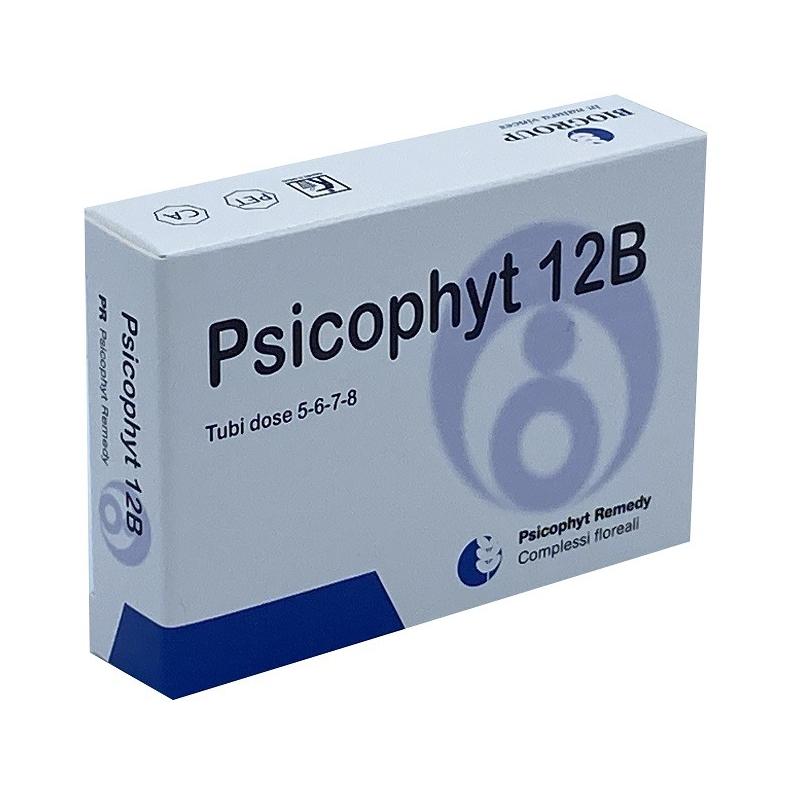 Biogroup Psicophyt Remedy 12B integratore alimentare 4 tubi