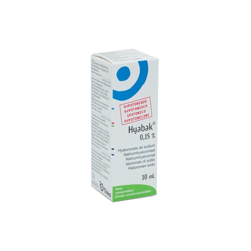 HYABAK 0,15% SOL OFTALM 10ML