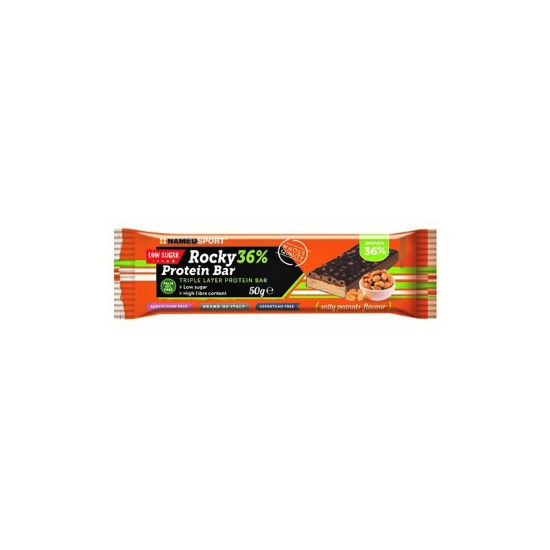 ROCKY 36% PROT BAR PEANUT 50G