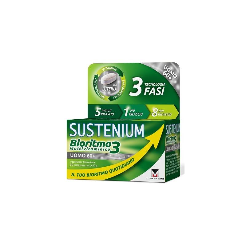 SUSTENIUM BIORITMO3 UOMO 60+ 30CPR