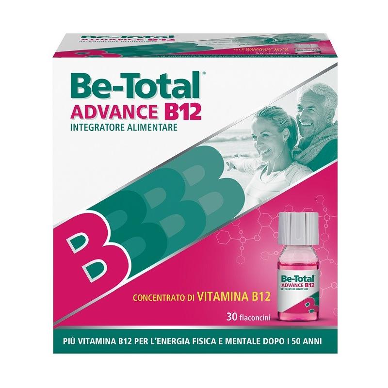 Be-Total Advance B12 per Over 50 - 30 Flaconcini Integratore Alimentare