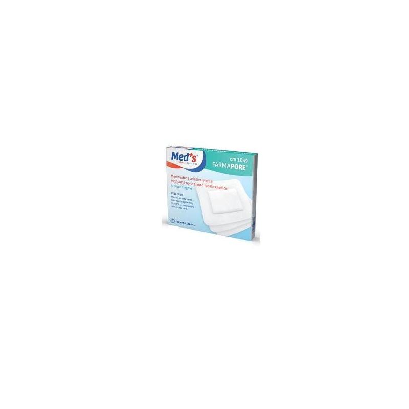 Med's Pore medicazione adesiva 10x9 cm 5 pezzi