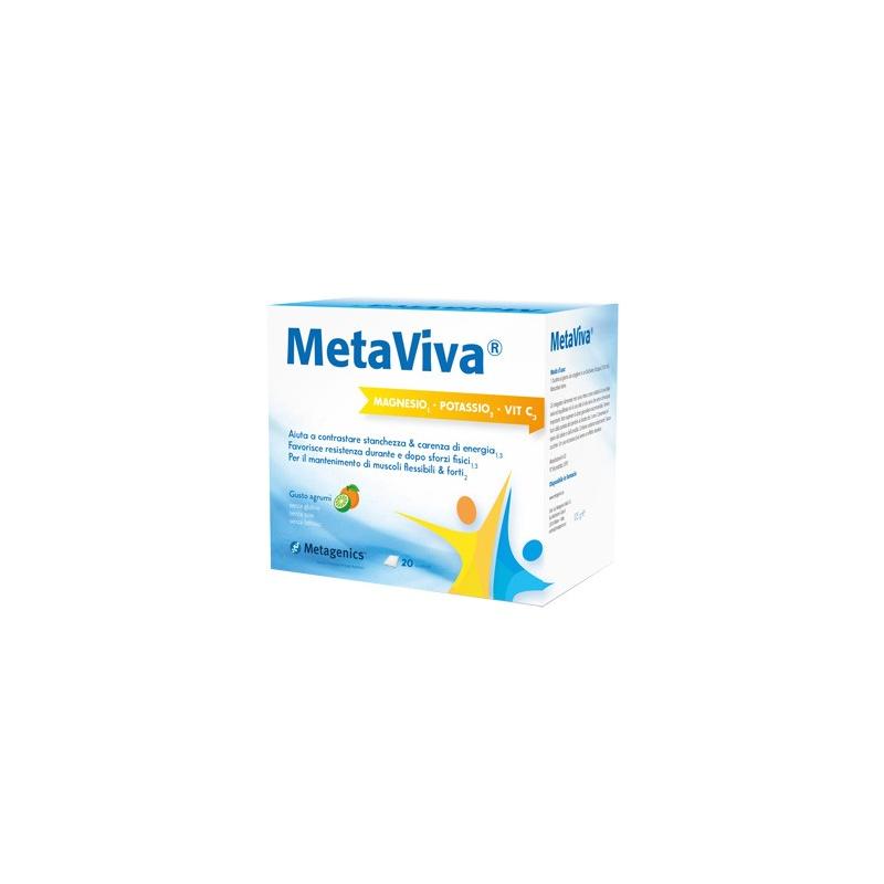 METAVIVA MG/K/VIT C 20BUST