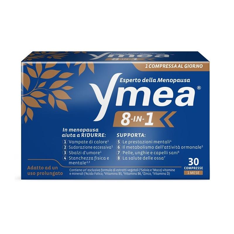 Ymea 8 in 1 Integratore per la Menopausa 30 Compresse