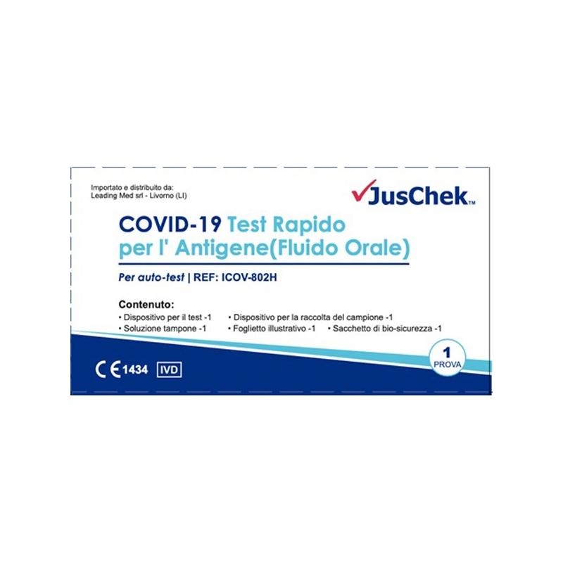 JUSCHEK COVID19 Test Rapido per l'Antigene (fluido Orale)