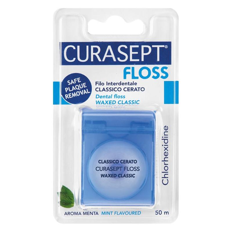 CURASEPT CLAS FLOSS CERAT CLOR