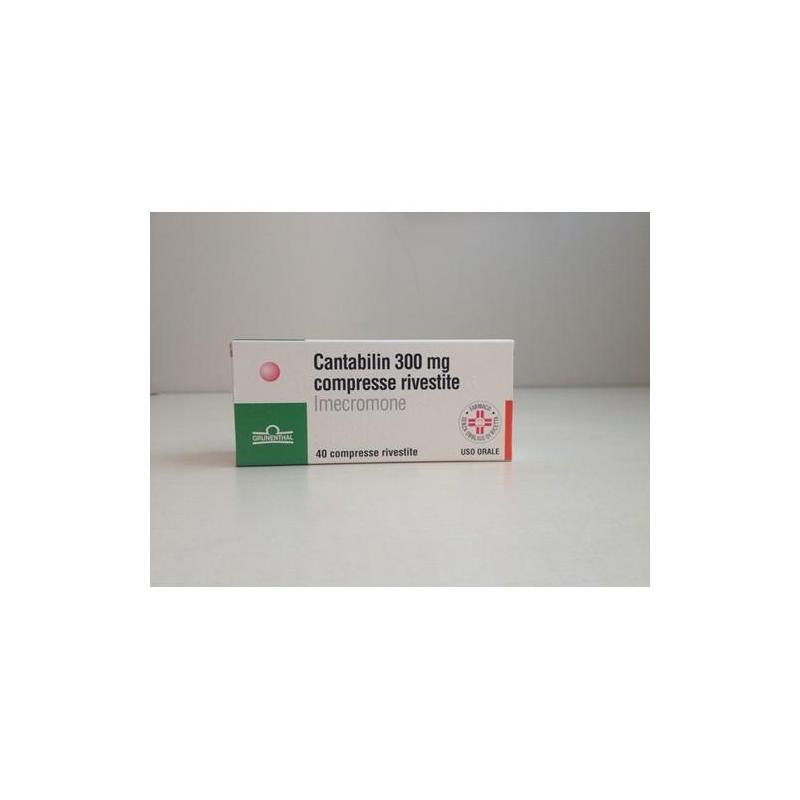 CANTABILIN*40 cpr riv 300 mg