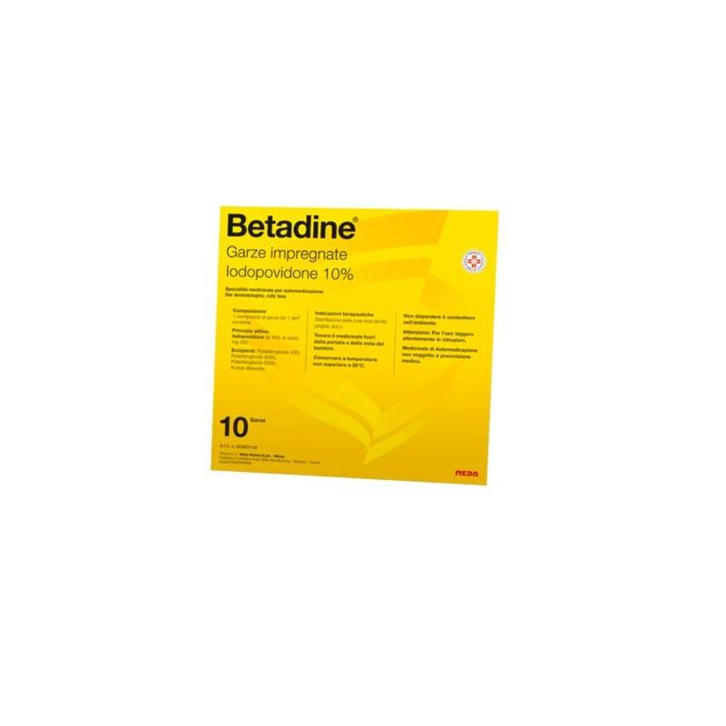 Betadine Disinfettante per Ferite e Piaghe Soluzione Cutanea 10