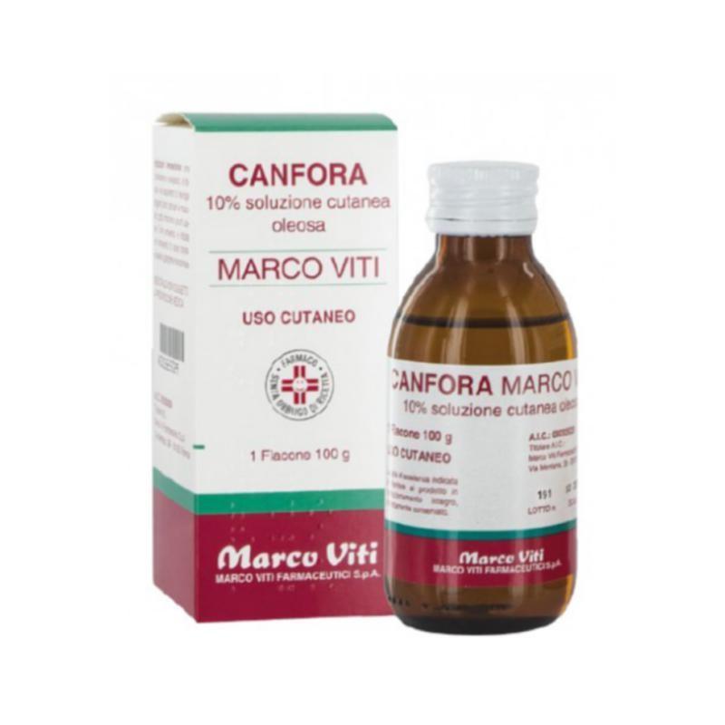 Marco Viti Farmaceutici Canfora Soluzione Cutanea Oleosa 100 G 10%