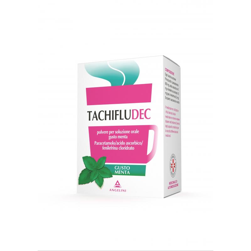 Angelini Tachifludec 10bust Menta