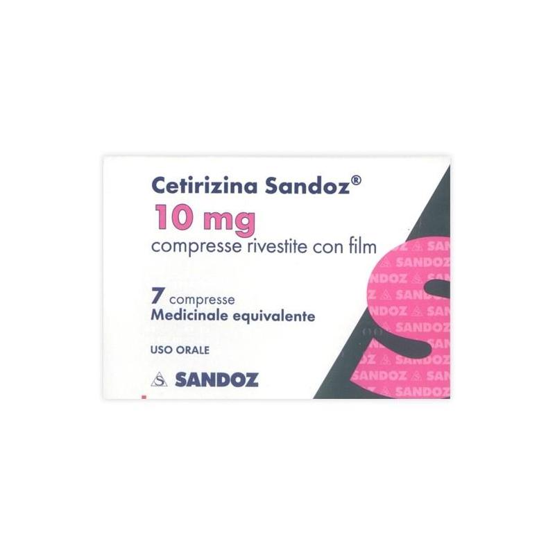 Cetirizina 7 Compresse Rivestite 10 Mg