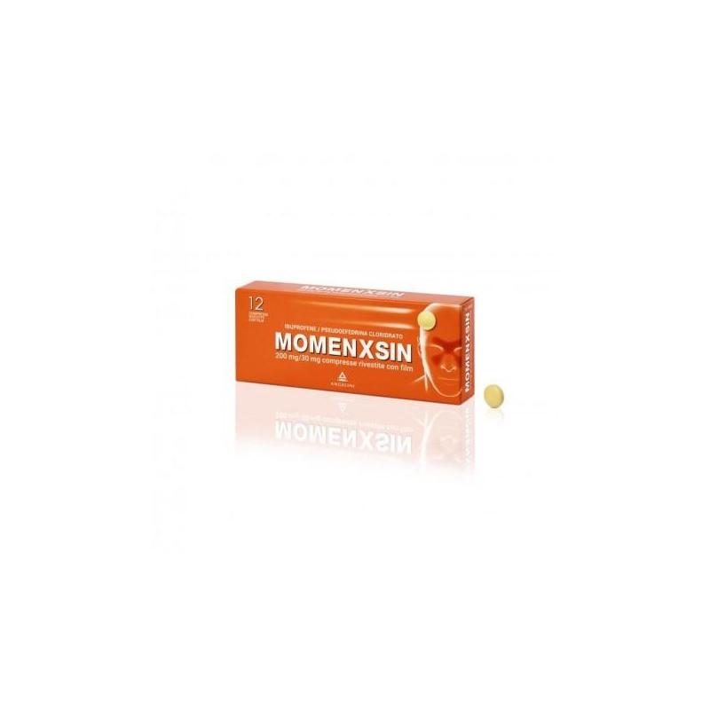 Angelini Momenxsin 12 Compresse 200mg+30mg