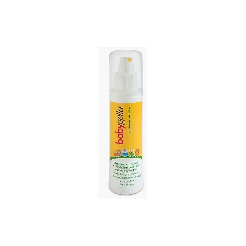 Babygella Olio Idratante 125 ml Spray Anti Irritazioni e Arrossamenti