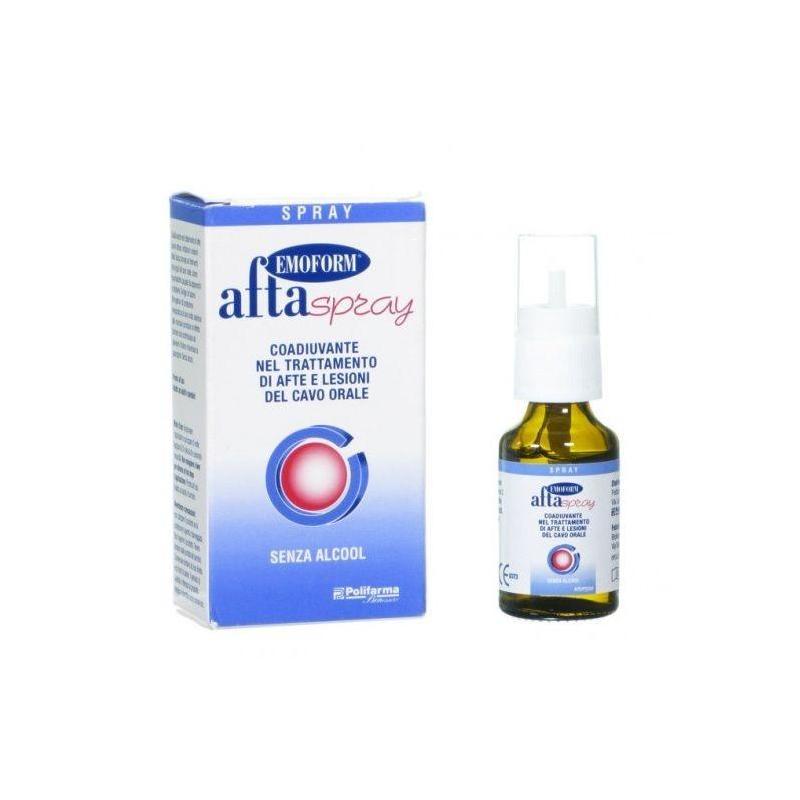 Emoform AftaSpray 15 ml Trattamento Lesioni Cavo Orale