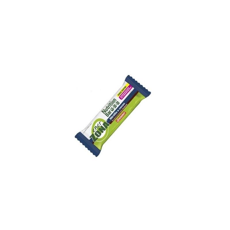 Enerzona Nutrition Bar 40-30-30 53 g Barretta Gusto Mirtillo e Cacao