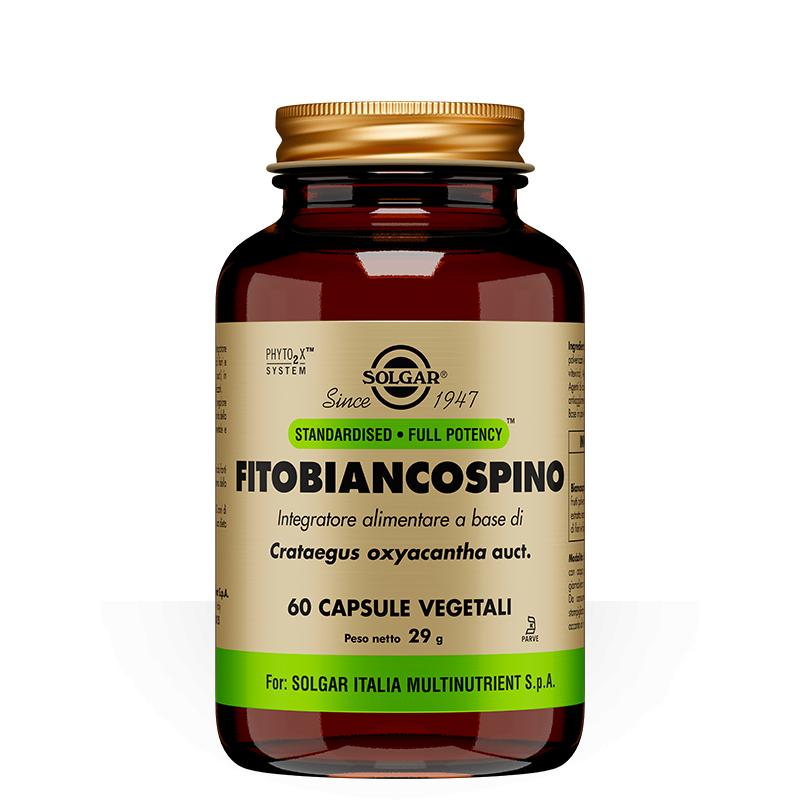 Solgar Multinutrient Integratore Fitobiancospino per Favorire il Rilassamento 60 Capsule