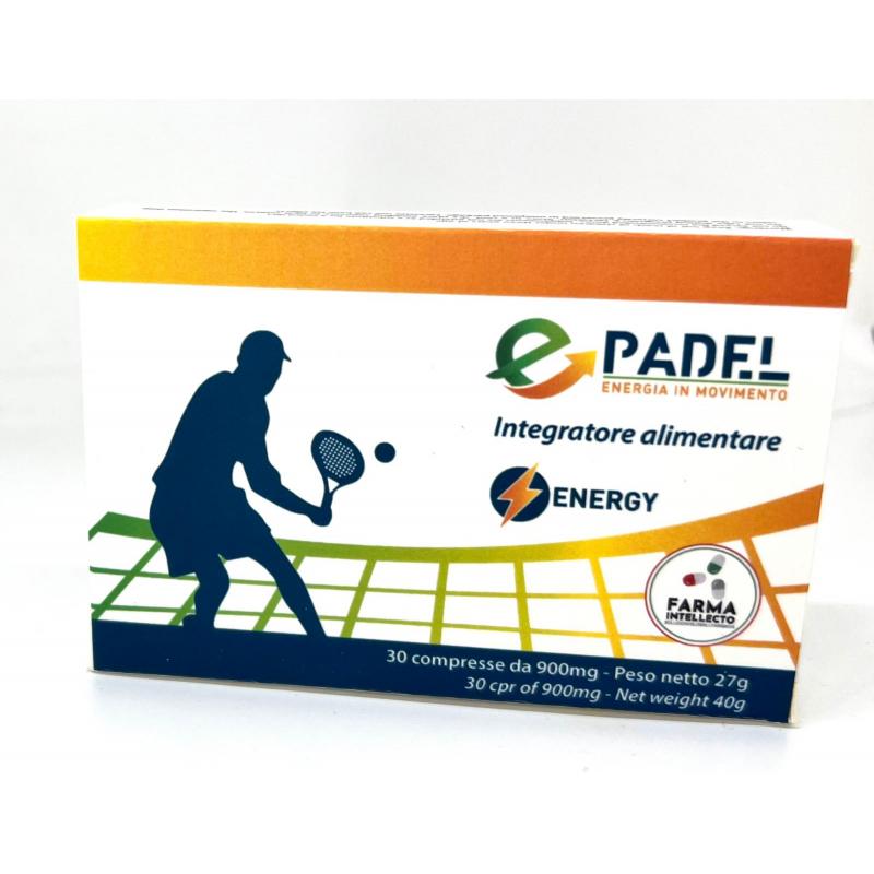 e-Padel Energy da 30 compresse