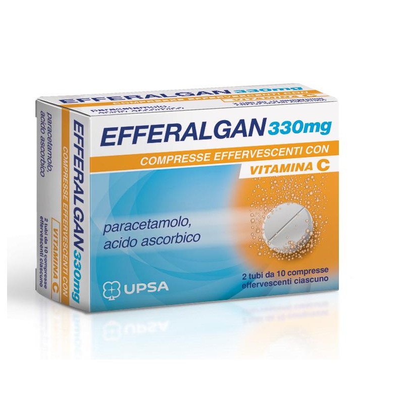 Efferalgan*20cpr Eff 330+200mg