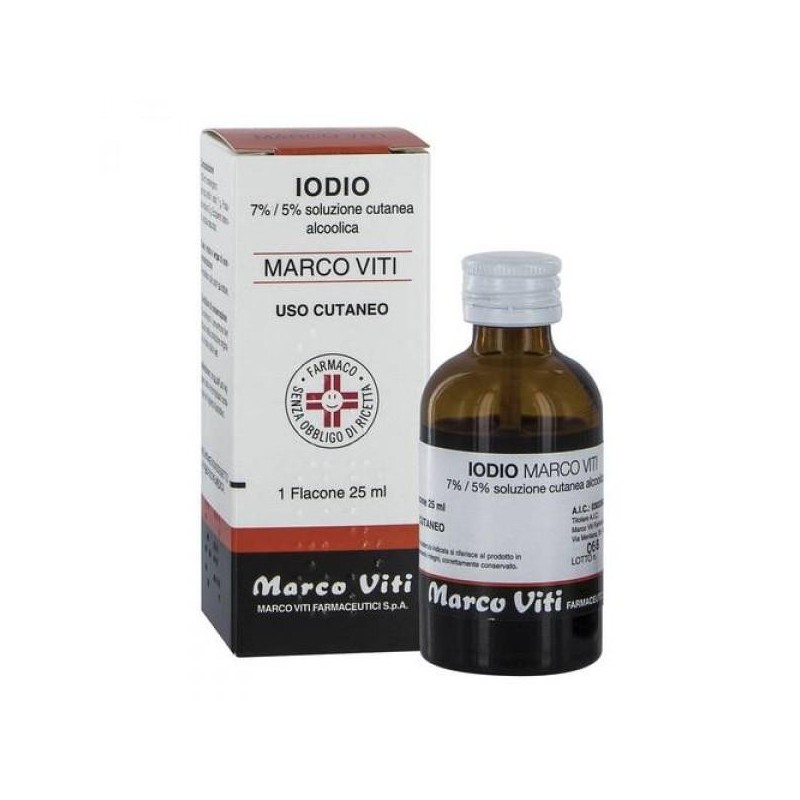 Iodio Sol Alco I Mv*25ml