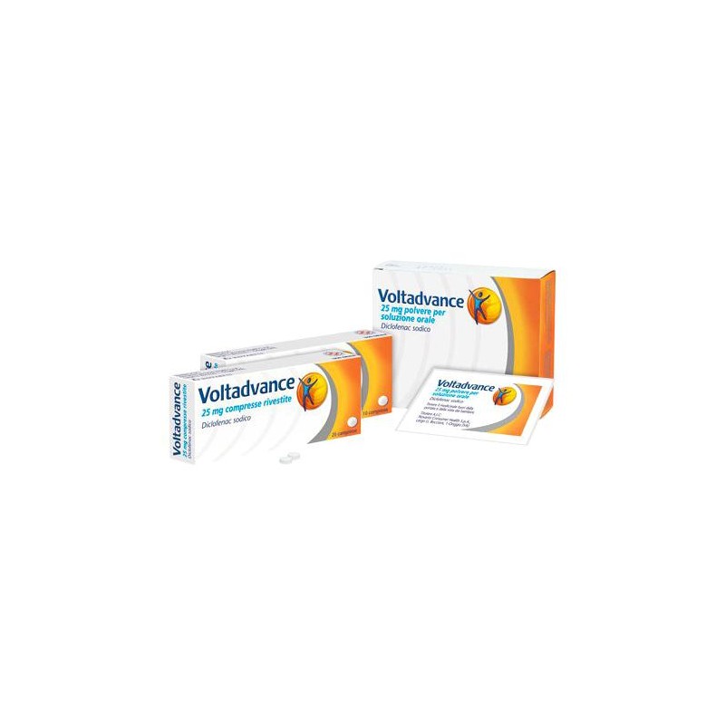 Voltadvance*10cpr Riv 25mg