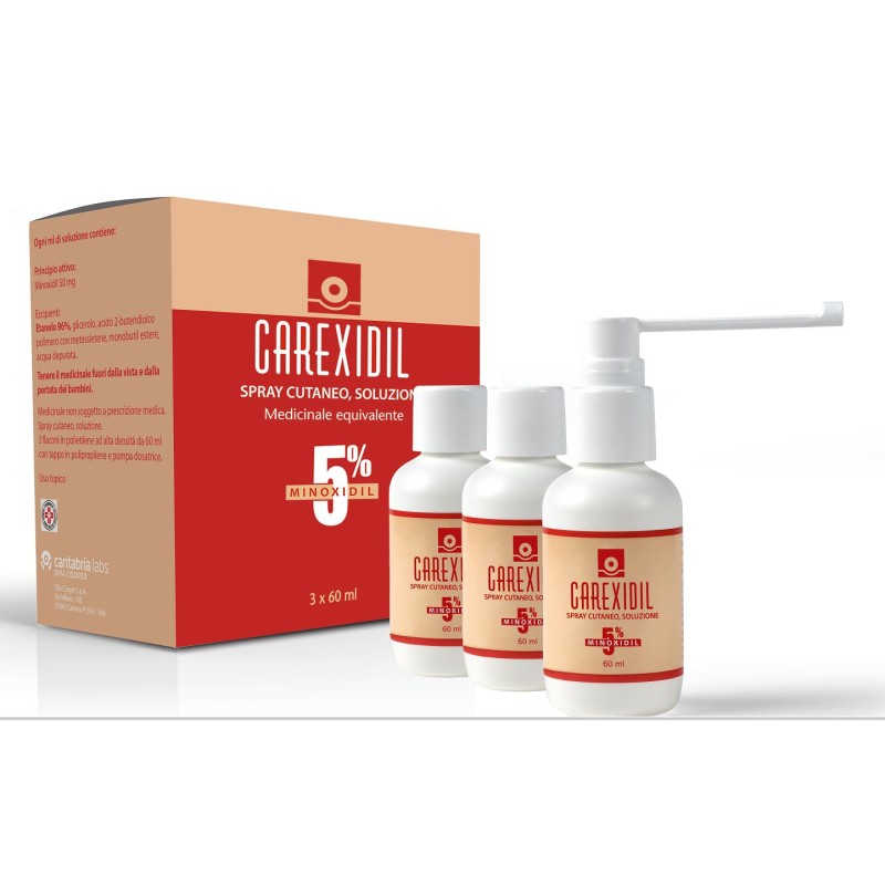 Carexidil*3fl Soluz Cut 60ml5%