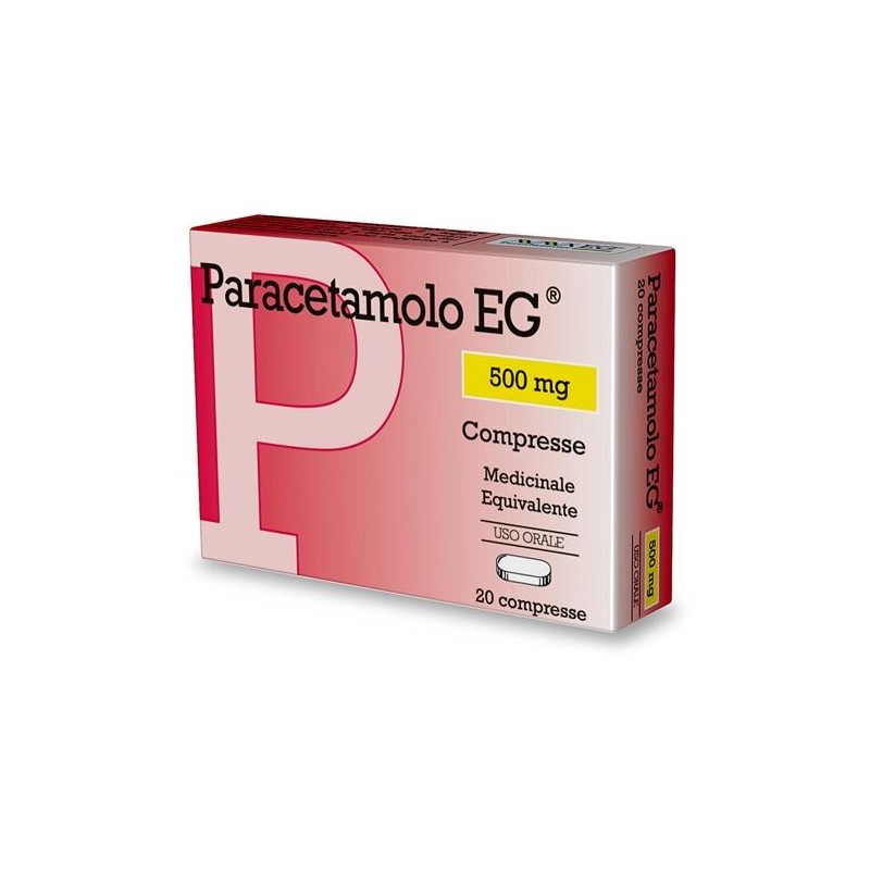 Paracetamolo Eg*20cpr 500mg